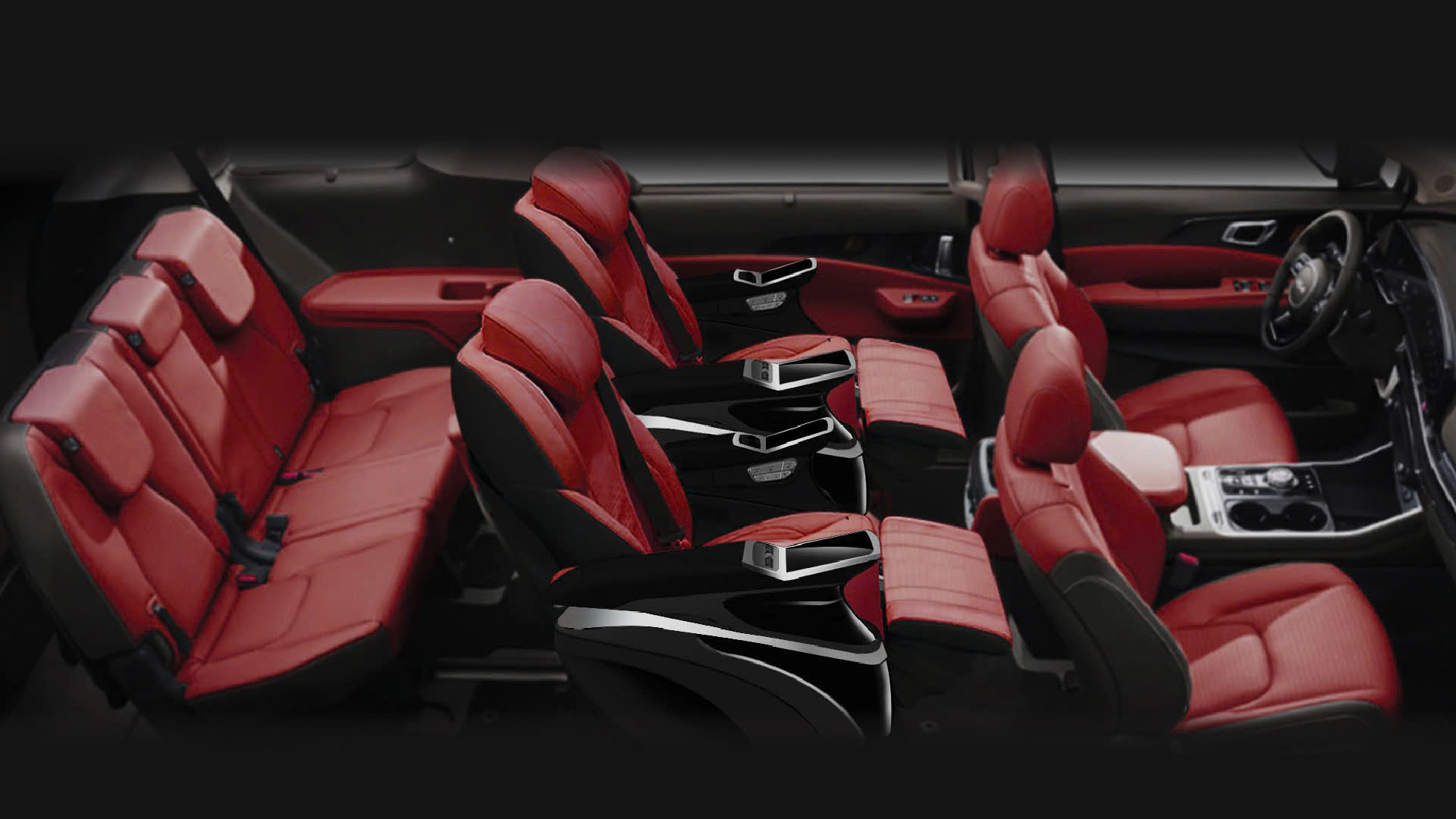 Nội thất Kia Carnival doanh nhân